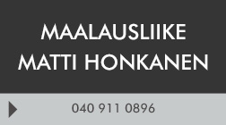 Maalausliike Matti Honkanen logo